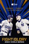 Fight for Glory TV show poster: baseball players Freddie Freeman and Aaron Judge face off