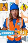 Handyman Hal TV: Handyman Hal wears a blue hat and orange vest while holding a wrench. 