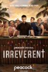 Irreverent TV show poster.