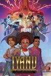 Iyanu: Age of Wonders TV show poster: Iyanu and friends stand powerfully with magical adults behind them