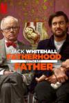 Jack Whitehall: Fatherhood with My Father TV show poster: comedian with his father, a model of a baby in uterus behind them,