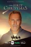 Kevin Costner Presents: The First Christmas TV: Kevin Costner's image blends with a sky of shimmering ribbons and shooting stars in the desert.