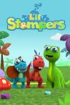L'il Stompers TV: Three cozy and cuddly baby dinosaurs--A blue velociraptor, a red brachiosaurus and a green dilophosaurus 