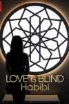 Love is Blind, Habibi TV show poster: Woman's silhouette facing screen. 
