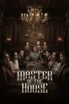 Master of the House TV show poster: A large group of people sits around a table in an ornate room. They look at the camera.