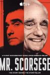 Mr. Scorsese TV show poster: a picture of young Martin Scorsese next to a picture of Scorsese in the present