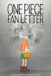 One Piece Fan Letter TV show poster: The back of a young girl with orange-red hair. She stares at a wall plastered with Wanted posters.