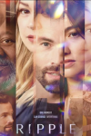 Ripple TV show poster: Partial vertical images of Frankie Faison, Julia Chan, Ian Harding, and Sydney Agudong