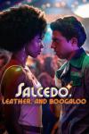 Salcedo, Leather, And Boogaloo TV: Paola González and Sergio Palau. González wears a white top; Palau wears a denim button up.