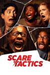 Scare Tactics TV show poster: a collage showing close-up pics of five different people screaming and wide-eyed, with the logo in red at bottom