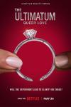 The Ultimatum: Queer Love: A close up is shown of a diamond engagement ring with an opening in it's band and two fingers from people of color one each
