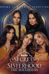 Secrets & Sisterhood TV show poster: Five Sozahdah sisters grouped together in center. 