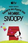 Snoopy Presents There's No Place Like Home Snoopy TV: Snoopy hugs his beloved doghouse while Woodstock sits on floating pink hearts.