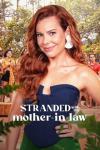Stranded with My Mother-in-Law TV show poster: Headshot of Fernanda Souza in a formal gown.