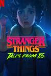 Stranger Things: Tales from '85: This poster for the series shows an animated Eleven looking out with big haunted eyes