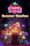 Strawberry Shortcake's Summer Vacation poster: Strawberry Shortcake and her friends in a glowing cavern with treasure chest.