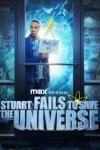 Stuart Fails to Save the Universe: Stuart hangs a sign on the window of his comic book store that reads "Back in 5"