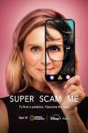 Super Scam Me: Woman holding smartphone facing out in front of her face, showing half her face with glasses.