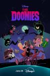 The Doomies TV show poster: Bobby, Romy, Doug and Kim fight supernatural creatures