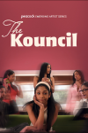 The Kouncil TV show poster: Katie Florence pictured as four different characters.