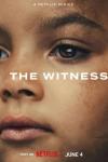 The Witness TV show poster: a closeup on Alex, a young boy who watched his mother's murder