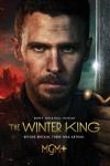 The Winter King TV show poster: Closeup shot of the face of a warrior.