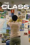 The Class TV show poster: Mr. Cam stands with his back to the camera in front of a wall filled with flyers from different colleges and universities.