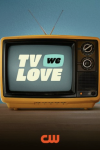 TV We Love TV show poster: A vintage TV set with the show logo on its screen.