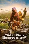 Walking with Dinosaurs TV Show Poster: various realistic animated dinosaurs roar