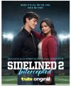 Sidelined 2: Intercepted movie: Drayton (Noah Beck) looks lovingly at Dallas (Siena Agudong) on a football field