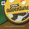 Embroidered badge reads Camp Adventure.