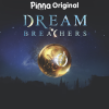 Dream Breachers art. A golden sphere in a night sky.