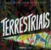Radiolab for Kids Presents: Terrestrials podcast logo, Terrestrials in bold font in front of colorful background