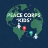 Peace Corps Kids website artwork with drawing of the Earth