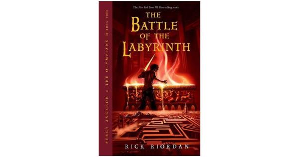 Percy Jackson Battle Of The Labyrinth Book Cover